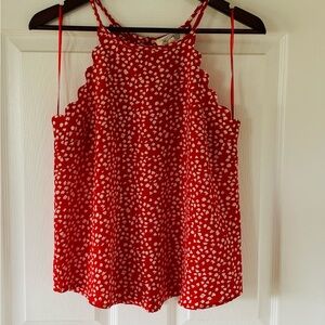 Sweet Wanderer Women Red Tank Top